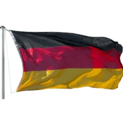 Fahnenmast 4-tlg. 6,2m inkl. Deutschlandflagge