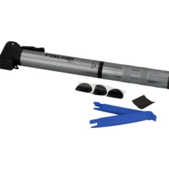 Fahrrad-Mini-Luftpumpe mit Flickset