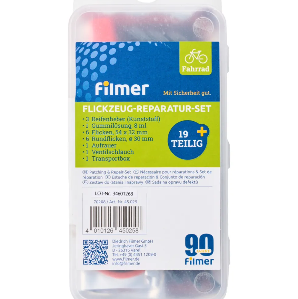 Fahrrad‑Reparatur‑Set 19-teilig