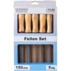Feilensatz mit Holzgriff 5-teilig 150 mm