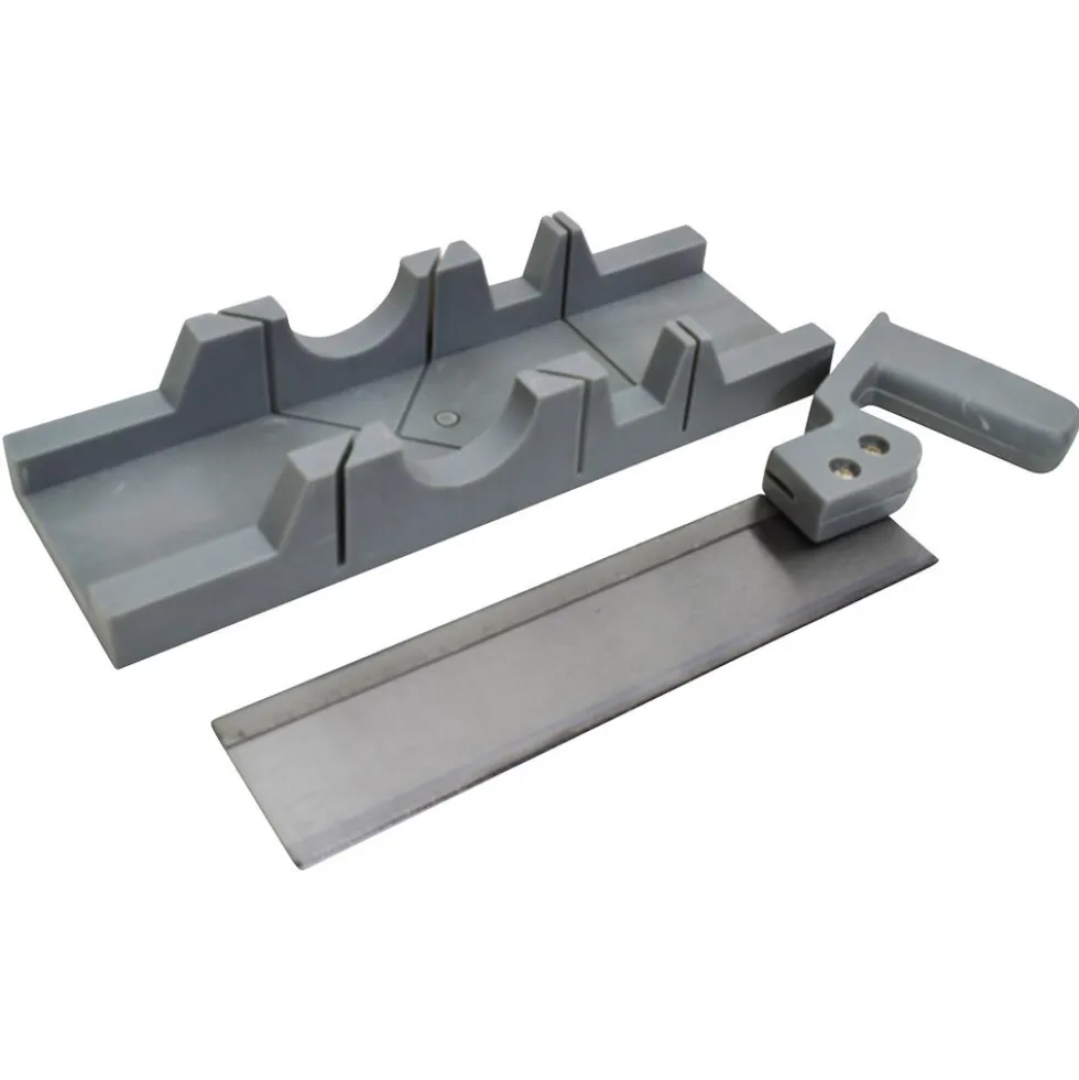 Feinsäge 250mm mit Gehrungslade 45°/90°