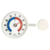 Fensterthermometer mit Selbstklebefolie Ø 72 x 21 x 126 mm