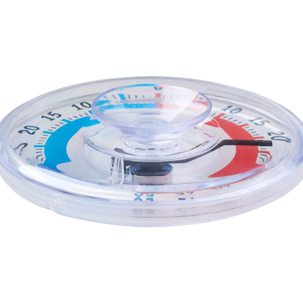 Fensterthermometer Twatcher Ø 80 x 27 mm mit Saugnapf