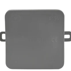 Feuchtraum Abzweigkasten IP54 75 x 75 x 40 mm Aufputz grau
