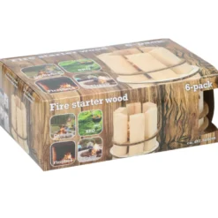 Feueranzünder Holz 6er Pack