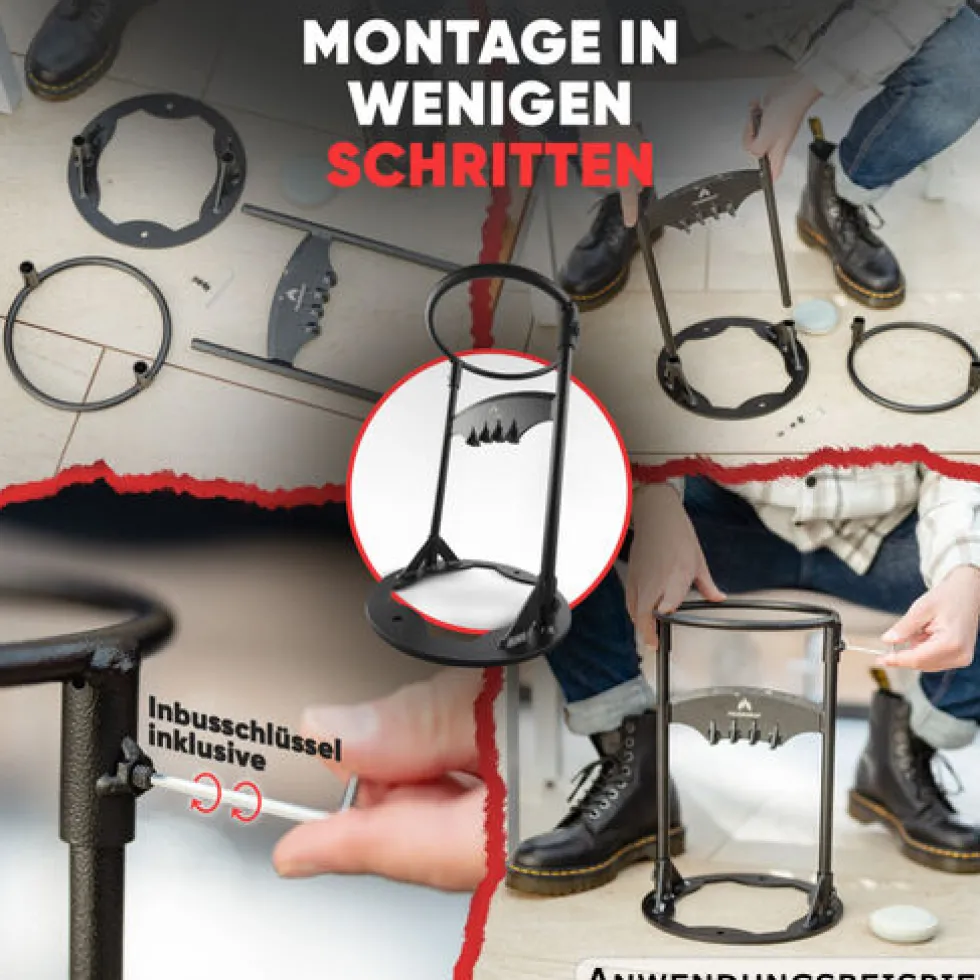 Feuergraf Holzspalter mit Klingenschärfer