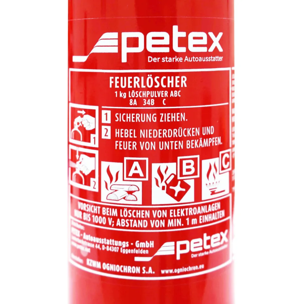 Feuerlöscher mit Halterung 1 kg