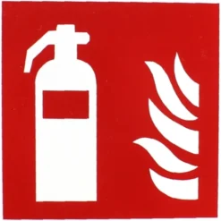 Feuerlöscher Schild 150 x 150 mm