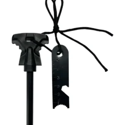 Feuerstahl-Set 3‑teilig mit Mini-Lineal und Flaschenöffner