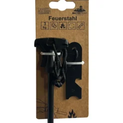 Feuerstahl-Set 3‑teilig mit Mini-Lineal und Flaschenöffner