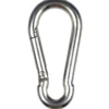 Feuerwehr-Karabiner 6 x 60 mm verzinkt Belastbarkeit 120 kg