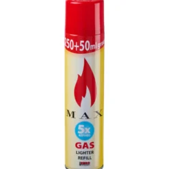 Feuerzeuggas MAX 300 ml mit Adapter