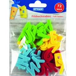 Filz Buchstaben Set 72-teilig