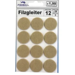 Filzgleiter Ø28mm 12er-Set