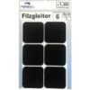 Filzgleiter 38x38mm 6er-Set