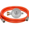FIREFIX Gas-Heizgebläse BoostLine 15 kW Edelstahl schwarz