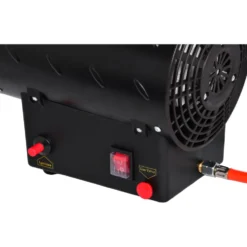 FIREFIX Gas-Heizgebläse BoostLine 15 kW Edelstahl schwarz