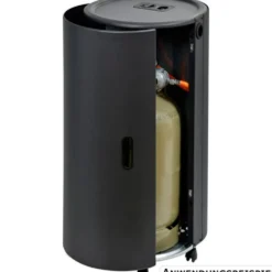 FIREFIX Gas-Heizofen CHIC 4200 CLASSIC schwarz