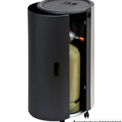 FIREFIX Gas-Heizofen CHIC 4200 CLASSIC Edelstahl
