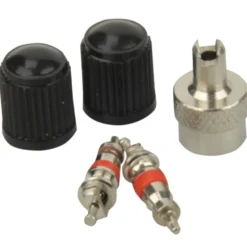 FISCHER Auto-Ventil-Set 5-teilig, mit Werkzeug