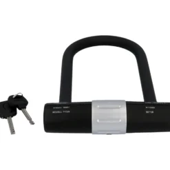 FISCHER Bügelschloss 19 cm mit 16 mm Bügelstärke und Halter