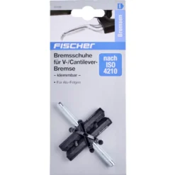 FISCHER Bremsschuhe Cantilever Bremsen 2 Stück klemmbar