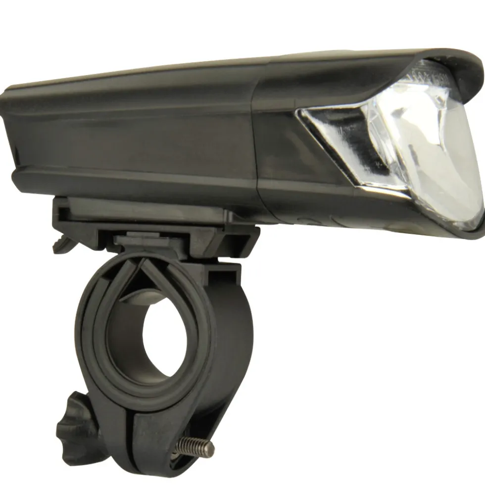FISCHER Fahrrad Batterie LED-Scheinwerfer 30 / 15 Lux