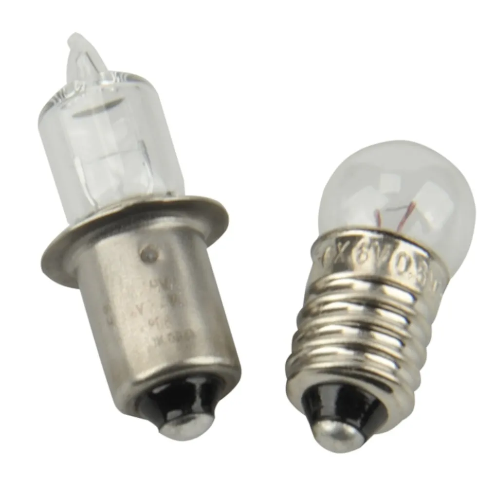 FISCHER Fahrrad Halogen Glühlampen Set 2 Stück vorne hinten