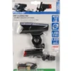 FISCHER Fahrrad LED Beleuchtungs Set 10 / 20 /40 Lux POWER CHARGE