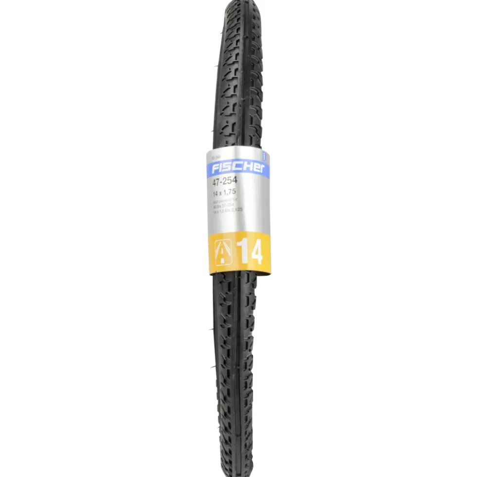 FISCHER Fahrradmantel 14" 47-254 Straße für Kinderräder
