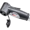 FISCHER Fahrrad Mini Luftpumpe, Doppelhub, Manometer