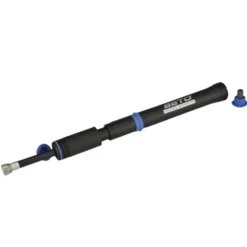 FISCHER Fahrrad Mini Luftpumpe Flex mit Anschluss Schlauch