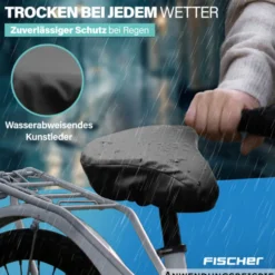 FISCHER Fahrrad Satteldecke Universal, wendbar