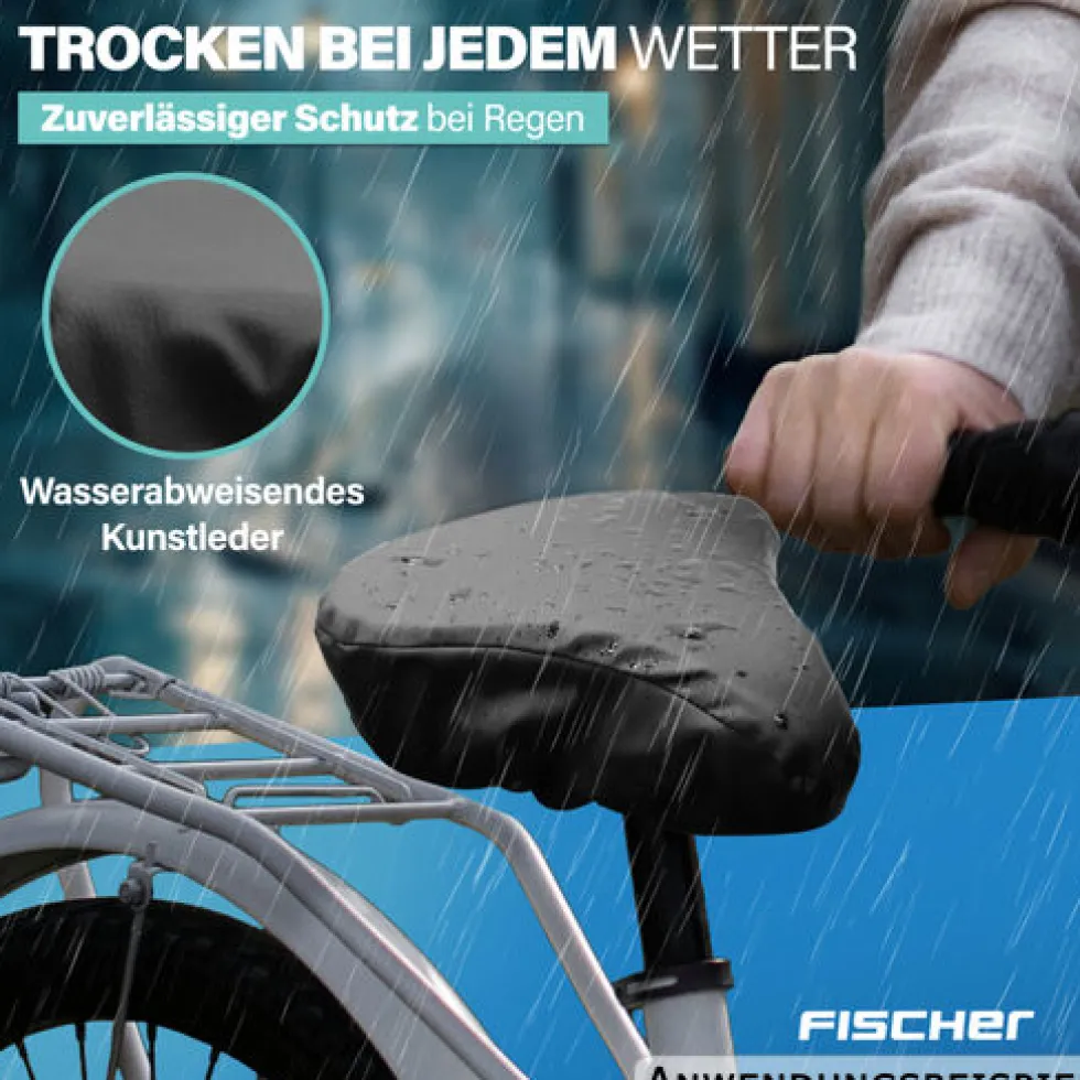 FISCHER Fahrrad Satteldecke Universal, wendbar