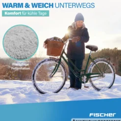 FISCHER Fahrrad Satteldecke Universal, wendbar