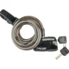 FISCHER Fahrradschloss Alarm Spiralschloss 120 cm