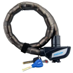 FISCHER Fahrradschloss Kabelschloss Glieder90 cm