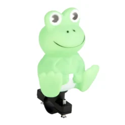 FISCHER Kinder Fahrrad Glocke, Frosch Ballhupe