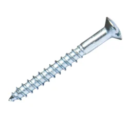 FISHBULL Holzschrauben 4x25 mm Linsensenkkopf mit Schlitz