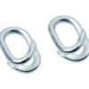 FISHBULL Ketten-Notglied 4 mm, Stahl verzinkt, 2 Stück