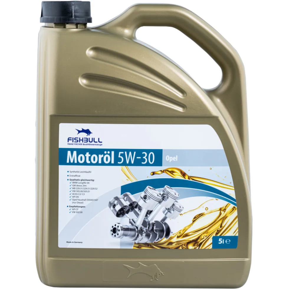 FISHBULL Motorenöl 5W-30 Opel 5 Liter