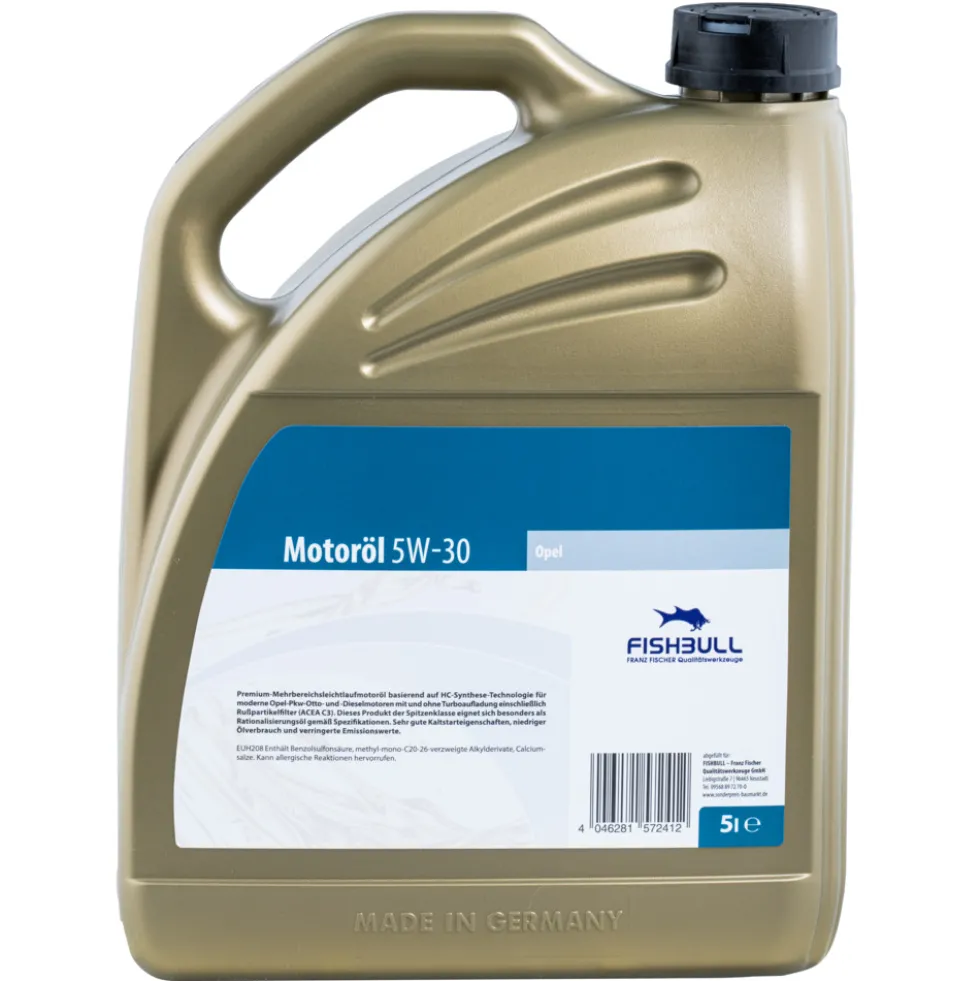 FISHBULL Motorenöl 5W-30 Opel 5 Liter