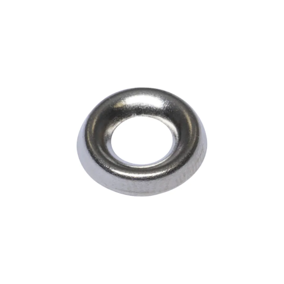 FISHBULL Rosetten Ø 5,0 mm aus Messing, 4 Stück