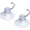 FISHBULL Saughaken Ø 30 mm transparent 2 Stück