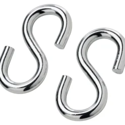 FISHBULL S-Haken 6 mm, Stahl, 2 Stück