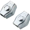 FISHBULL Simplexklemme Aluminium 1,5 - 3 mm, 2 Stück