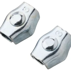 FISHBULL Simplexklemme Aluminium 1,5 - 3 mm, 2 Stück