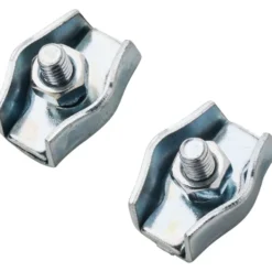 FISHBULL Simplexklemme Aluminium 1,5 - 3 mm, 2 Stück