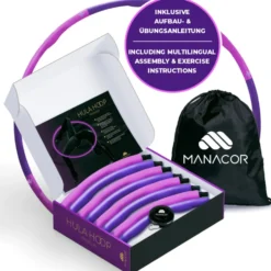 Fitness-Reifen Macacor in Lilapink, inklusive Zubehör