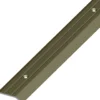 Flach-Abschluss-Profil Aluminium eloxiert 1000 x 30 x 5 mm bronzefarben gelocht
